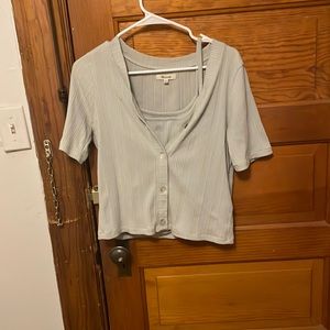 Medium Madewell tank and cardigan